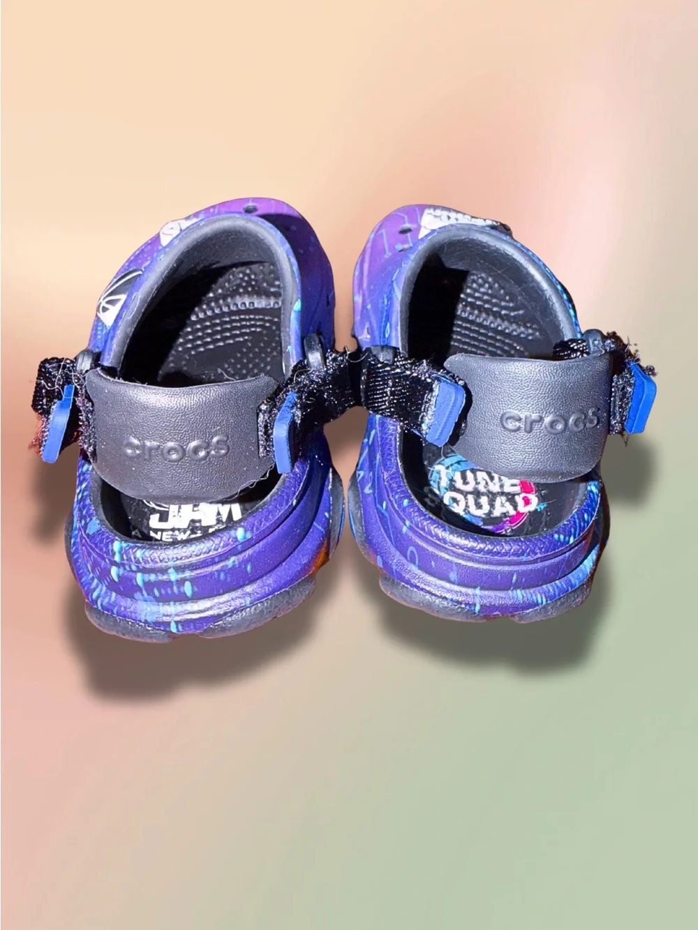 Crocs x Space Jam A New Legacy All-Terrain Clogs Kids C7 Purple Blue